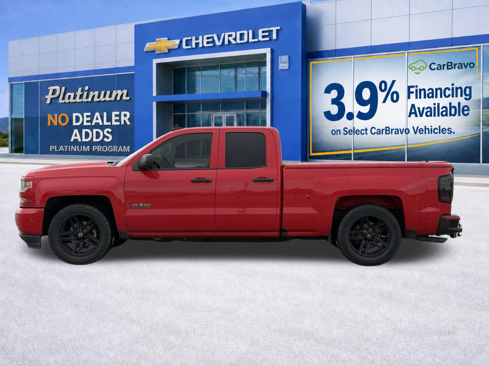 Used 2018 Chevrolet Silverado 1500 Custom w/ Texas Edition RWD image 4