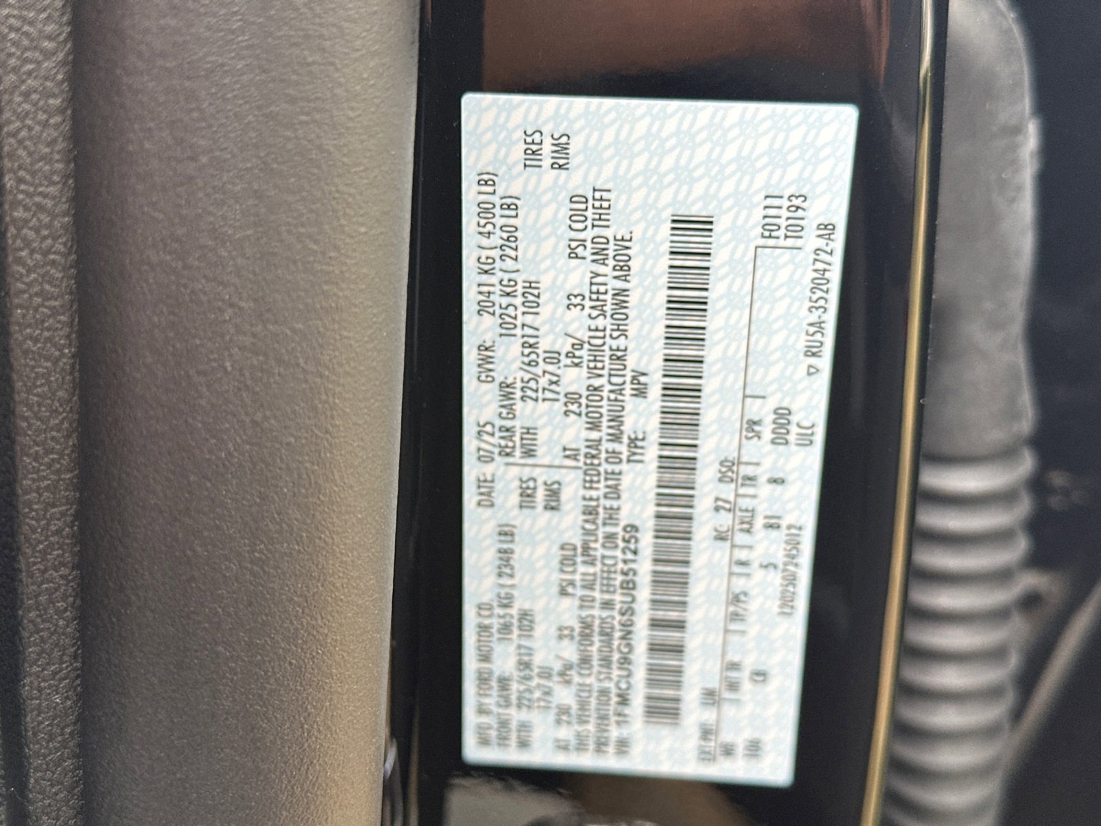 New 2025 Ford Escape Active w/ Tech Pack #1 image 31