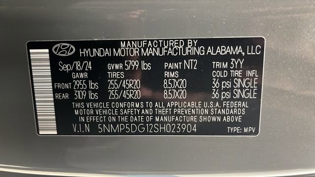 Used 2025 Hyundai Santa Fe Calligraphy AWD/4WD image 29