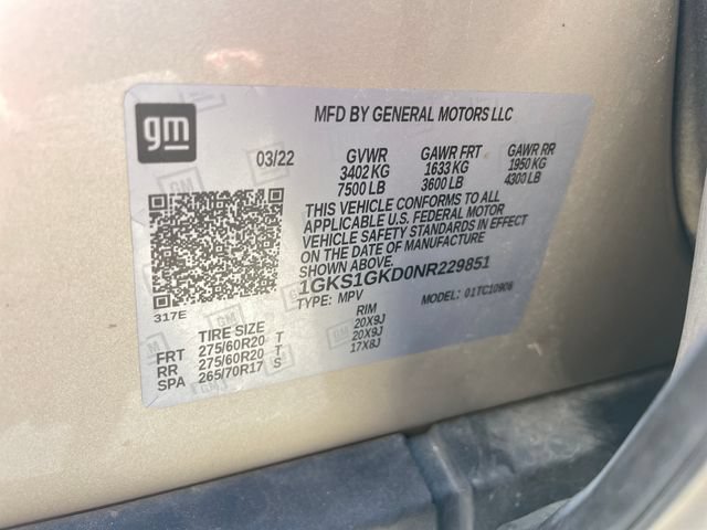 Used 2022 GMC Yukon XL SLT w/ SLT Luxury Package RWD image 31