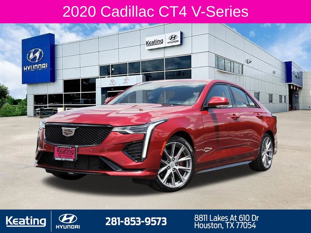 Used 2020 Cadillac CT4 V w/ Climate Package AWD/4WD image 1