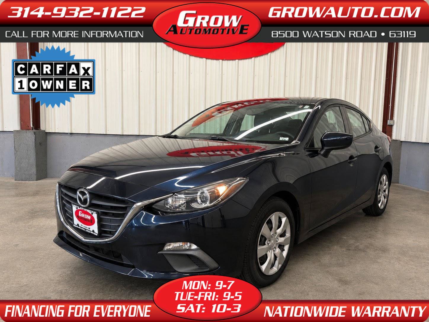 Used 2014 MAZDA MAZDA3 i Sport FWD image 1
