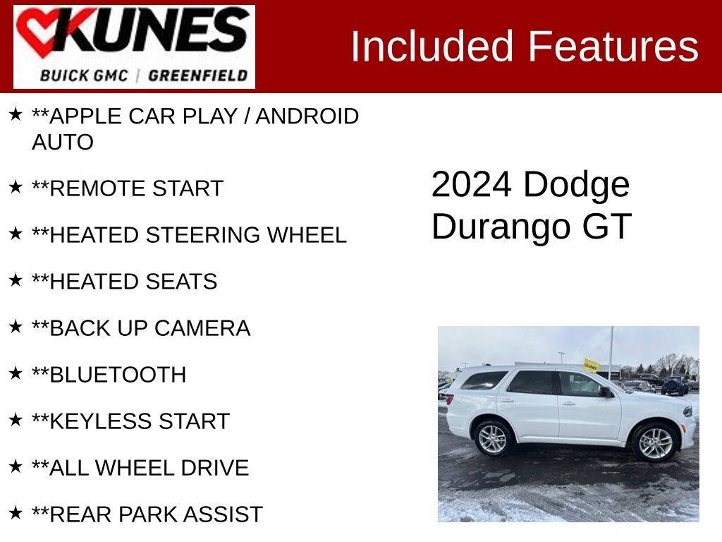 Used 2024 Dodge Durango GT image 2