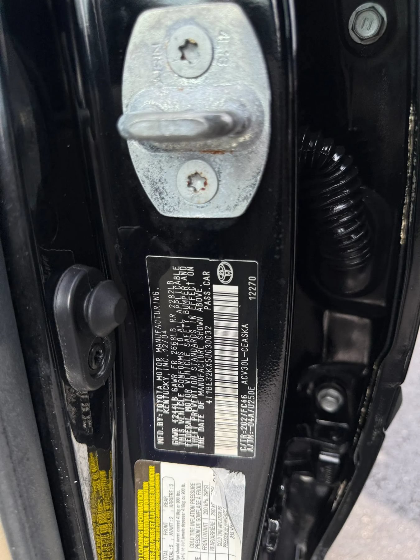 Used 2005 Toyota Camry LE FWD image 35