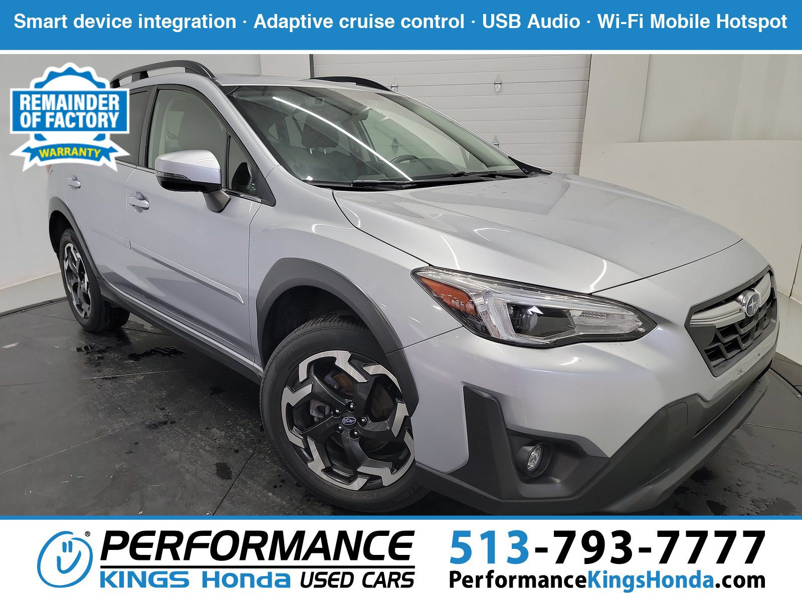 Used 2022 Subaru Crosstrek 2.5i Limited w/ Moonroof Package 1