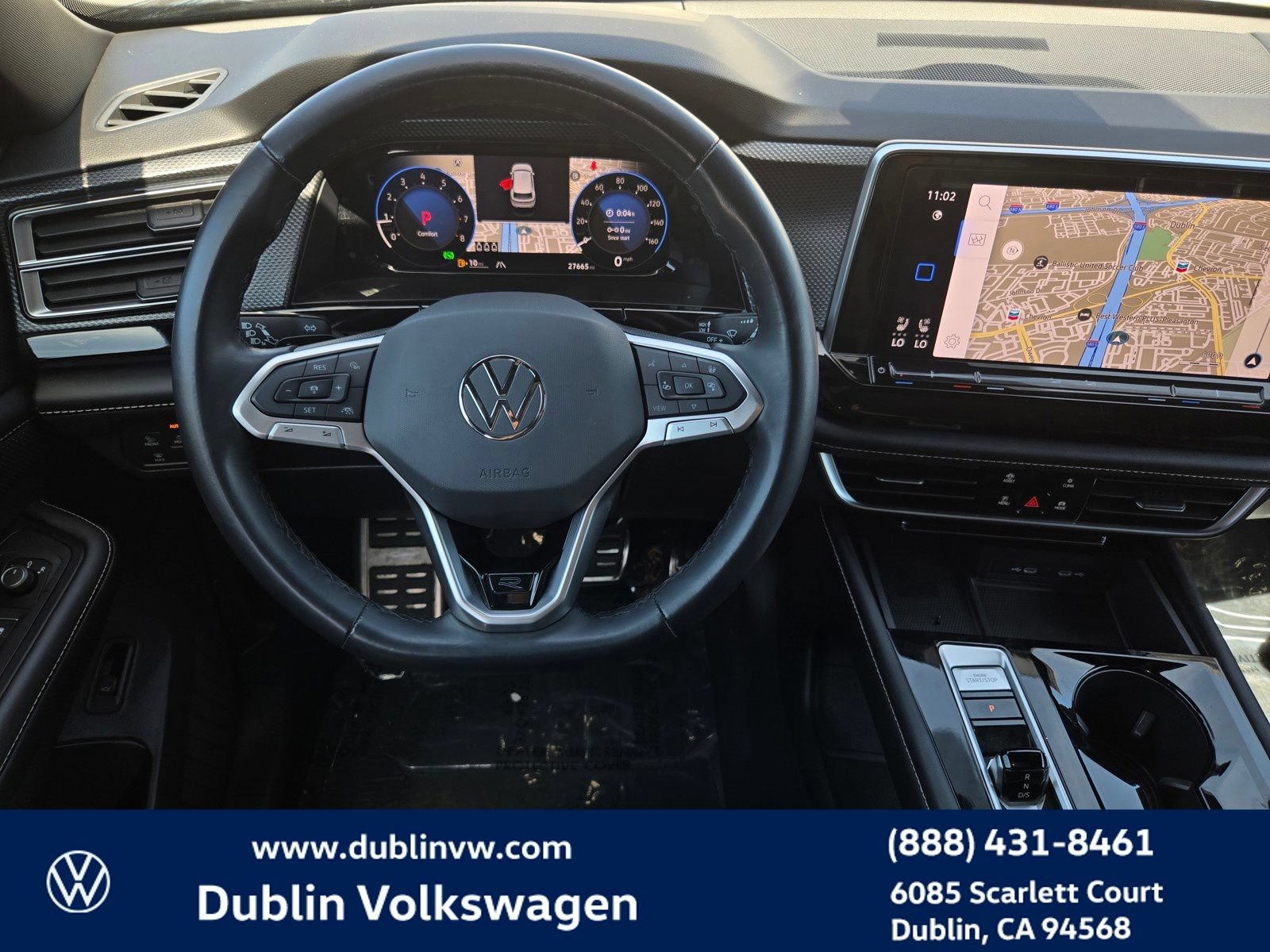 Certified 2024 Volkswagen Atlas Cross Sport SEL R-Line AWD/4WD image 13