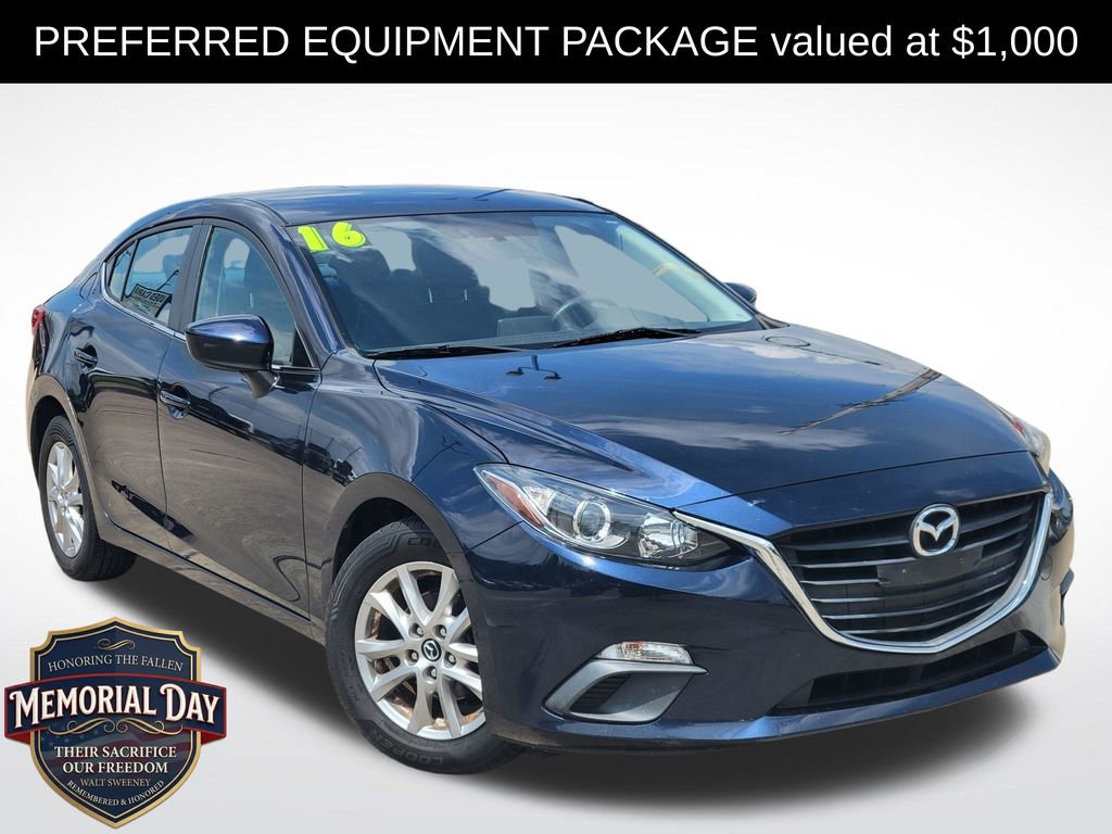 Used 2016 MAZDA MAZDA3 i Sport w/ Preferred Equipment Package