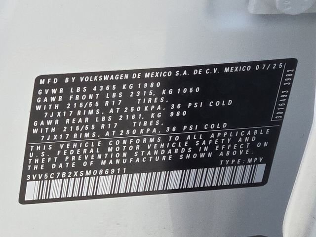 Certified 2025 Volkswagen Taos S image 20