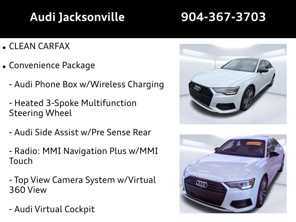 Used 2021 Audi A6 2.0T Premium w/ Convenience Package AWD/4WD image 9