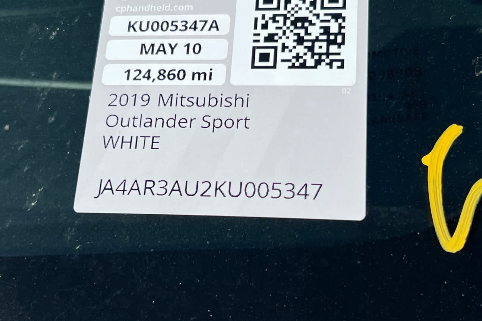 Used 2019 Mitsubishi Outlander Sport ES AWD/4WD image 23