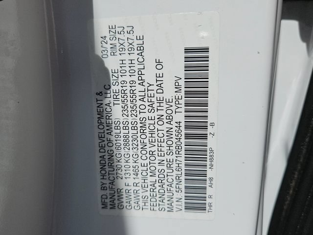 Certified 2024 Honda Odyssey Sport image 16