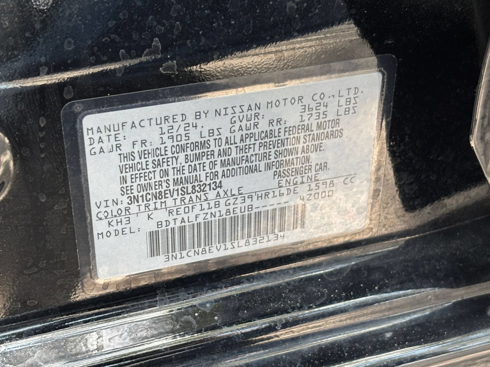 Used 2025 Nissan Versa SV FWD image 27
