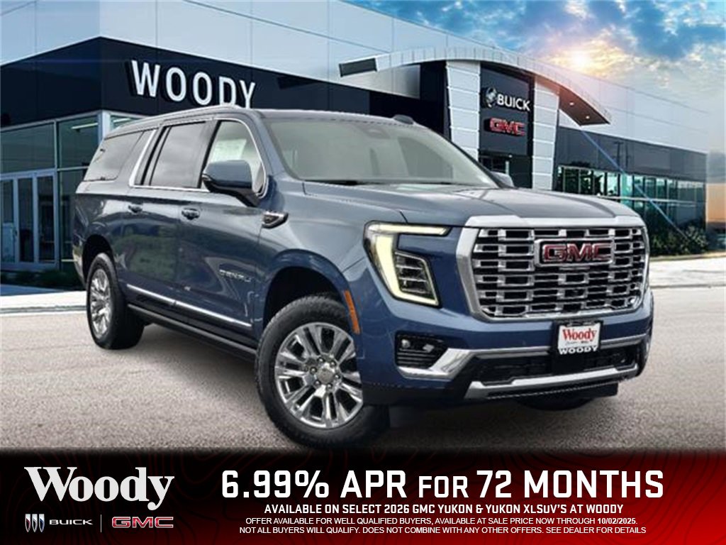 New 2026 GMC Yukon XL Denali w/ Sun & Power Step Package