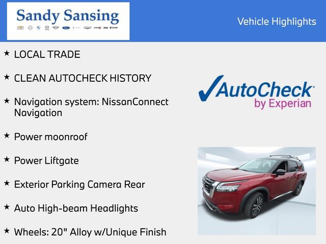 Used 2022 Nissan Pathfinder Platinum w/ Cargo Package image 8