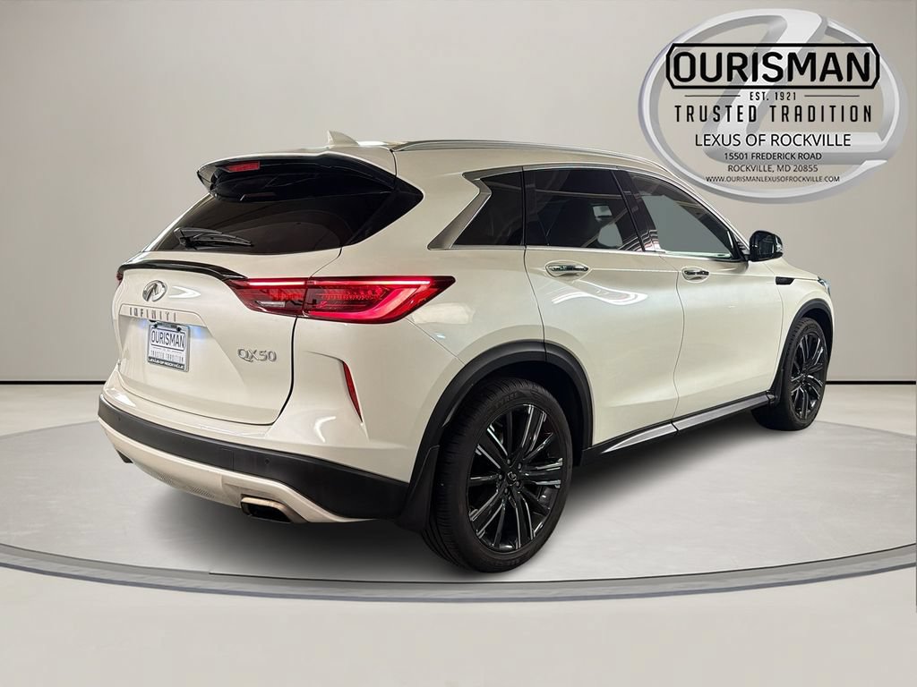Used 2022 INFINITI QX50 Luxe w/ Appearance Package AWD/4WD image 7