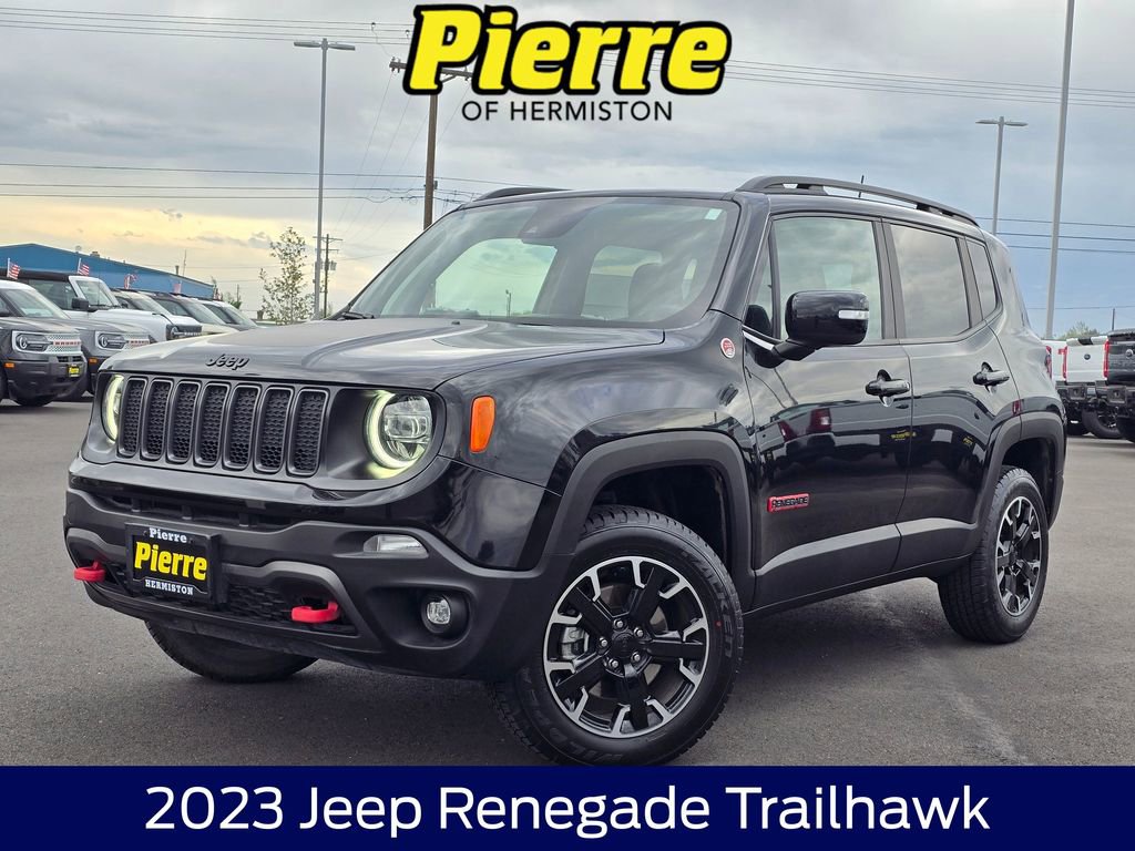 Used 2023 Jeep Renegade Trailhawk w/ Sun/Sound Group AWD/4WD image 1