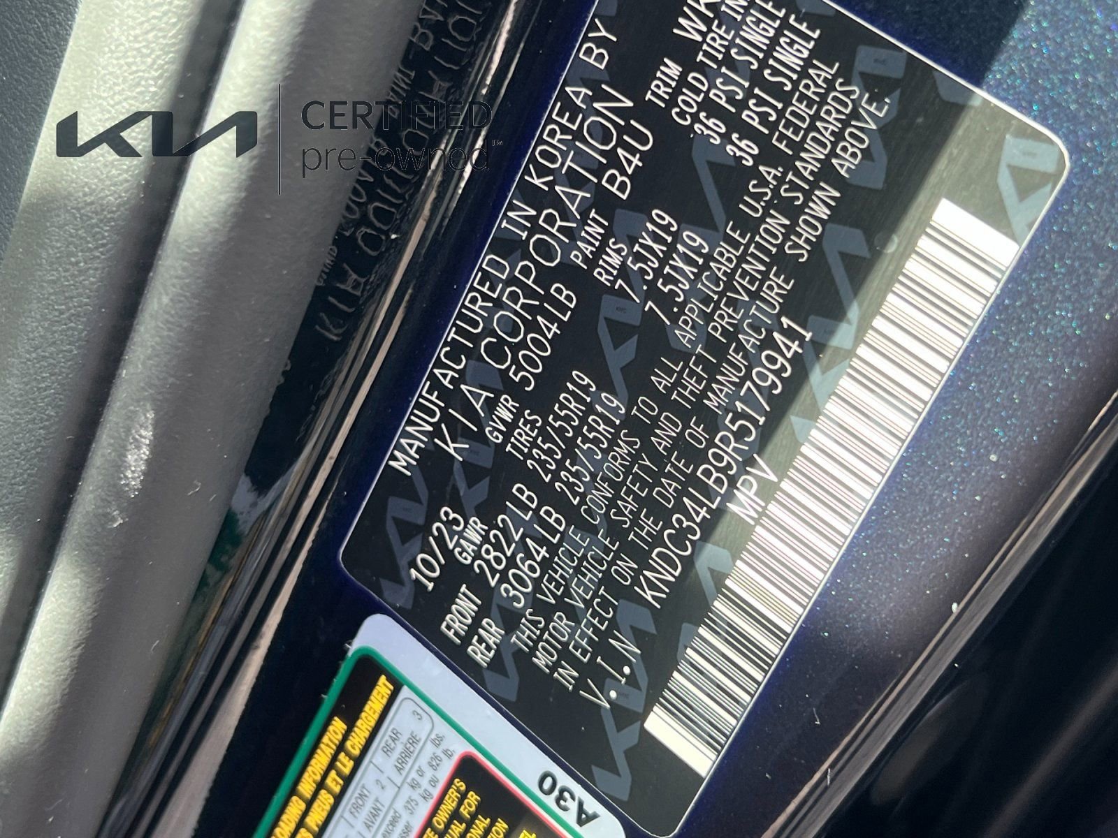 Certified 2024 Kia EV6 Light image 30