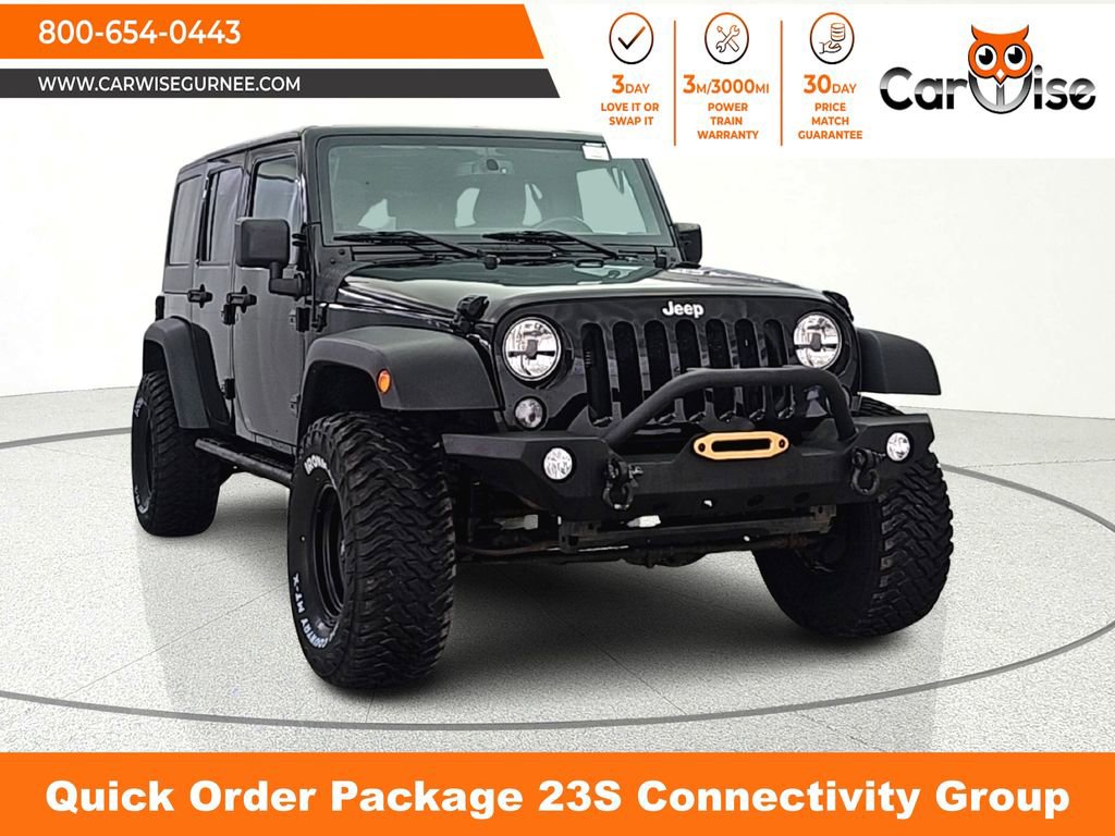 Used 2016 Jeep Wrangler Unlimited Sport w/ Quick Order Package 23S AWD/4WD image 1