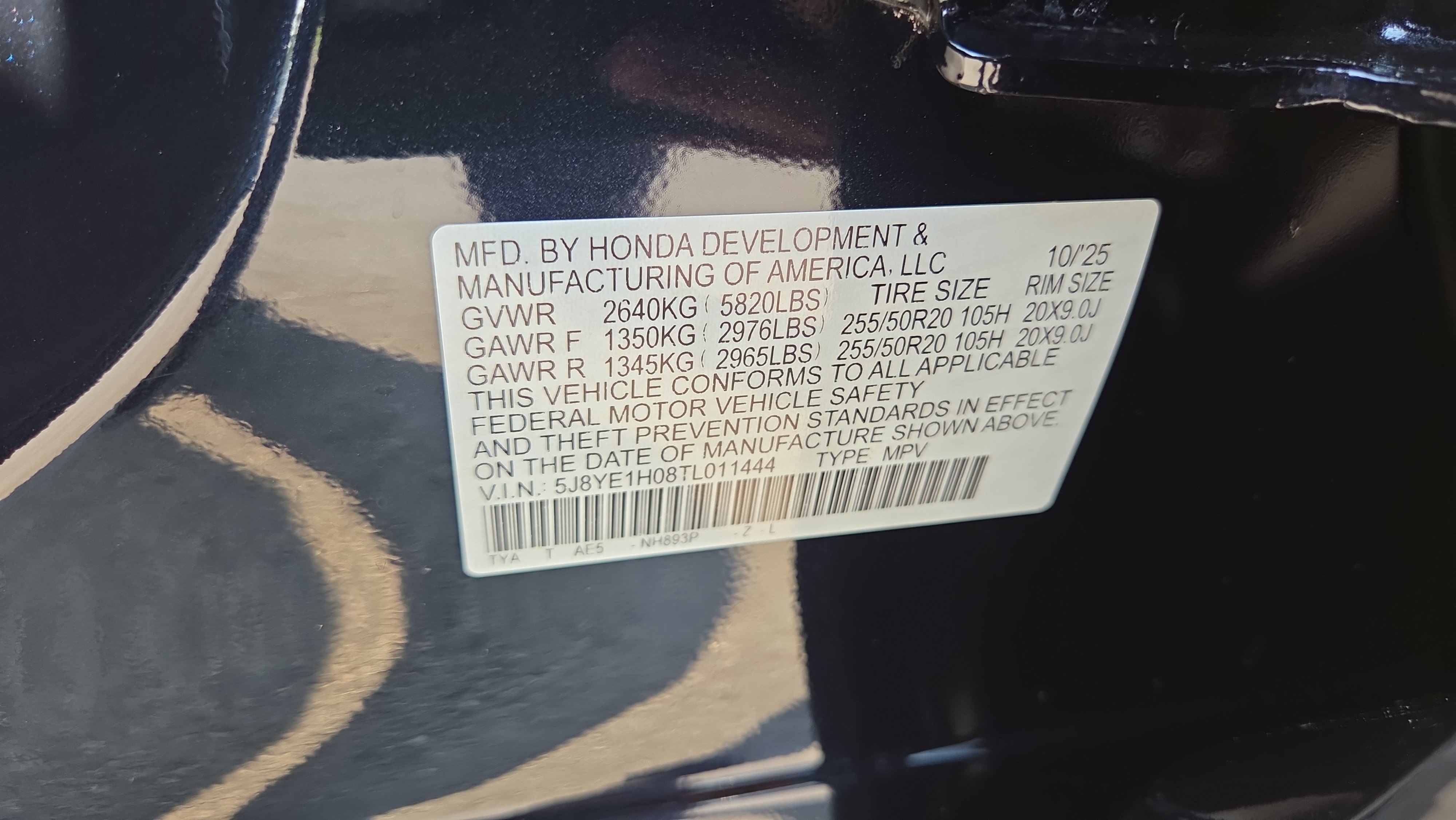Certified 2026 Acura MDX A-Spec AWD/4WD image 20