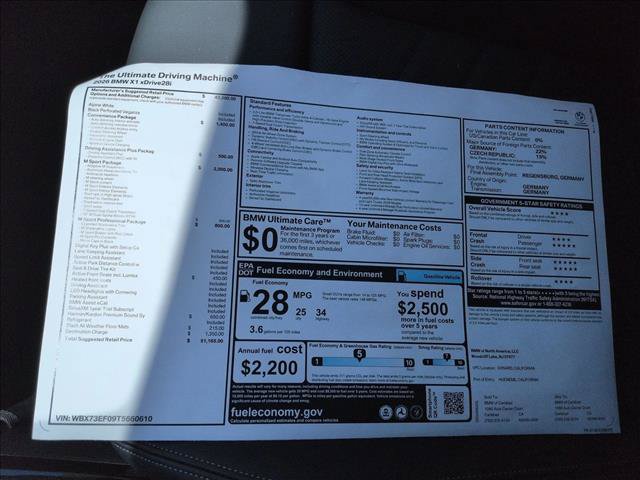 New 2026 BMW X1 xDrive28i w/ M Sport Package AWD/4WD image 17