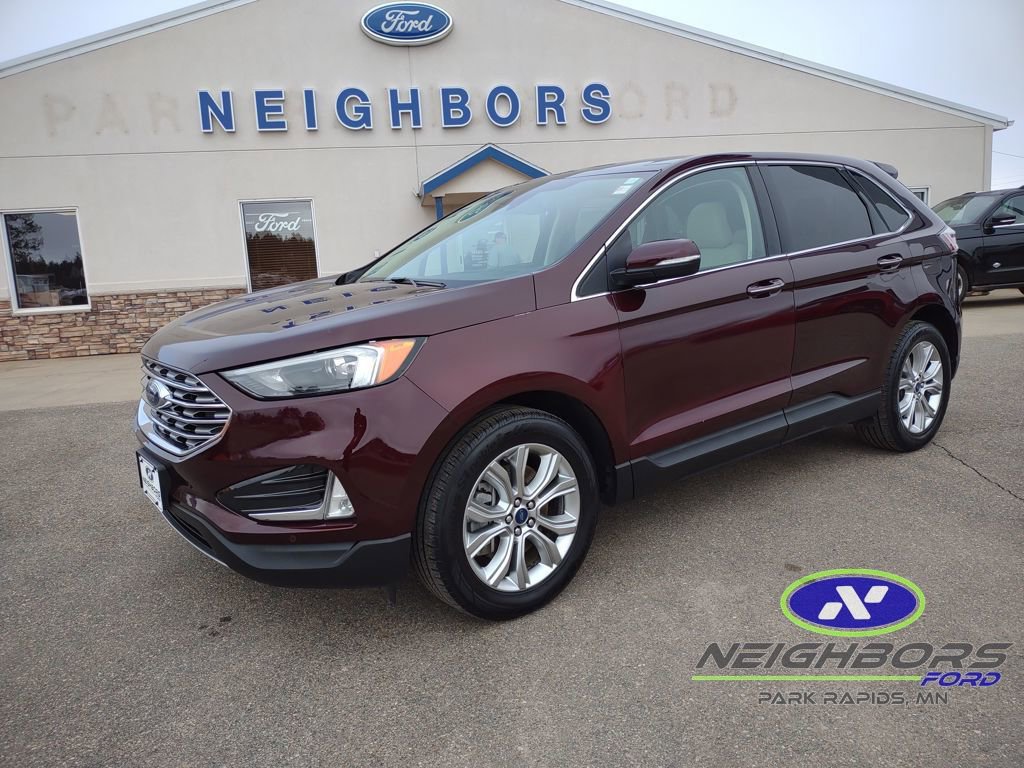 Used 2022 Ford Edge Titanium w/ Class II Trailer Tow Package