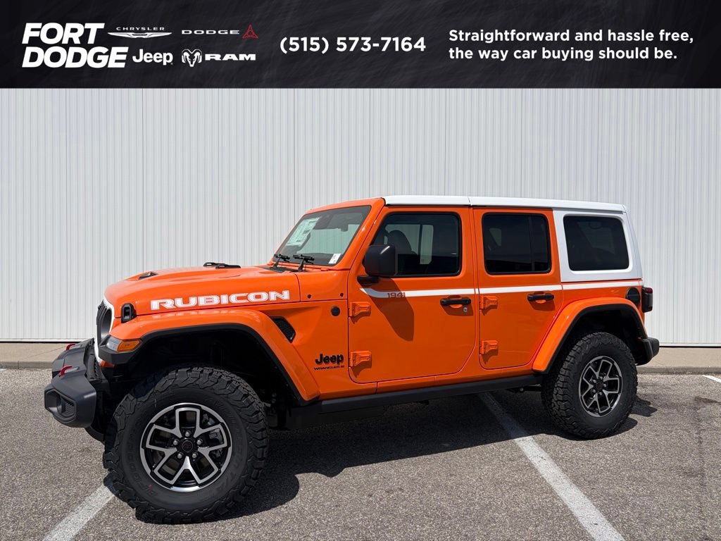 New 2026 Jeep Wrangler Unlimited Rubicon w/ Whitecap Package