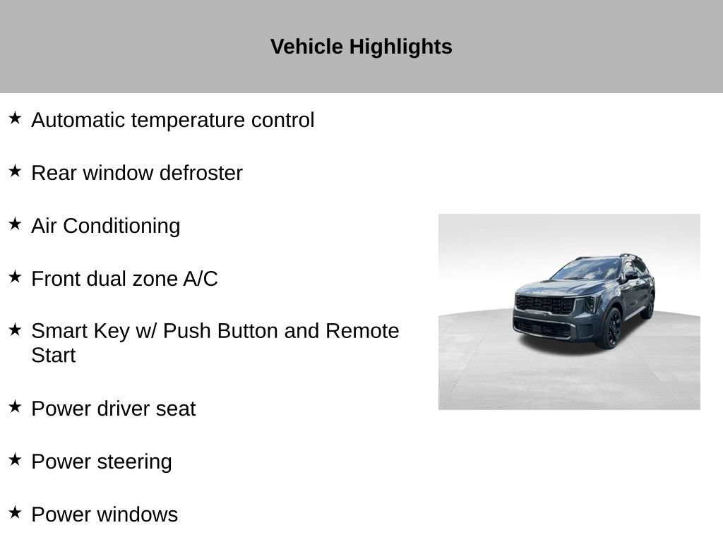 Certified 2024 Kia Sorento X-Line EX AWD/4WD image 28