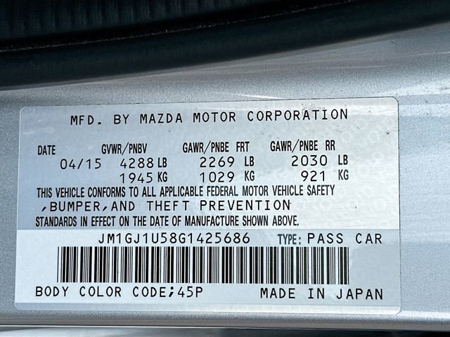 Used 2016 MAZDA MAZDA6 Sport image 31