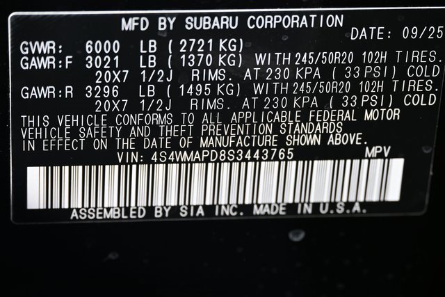New 2025 Subaru Ascent Limited image 23