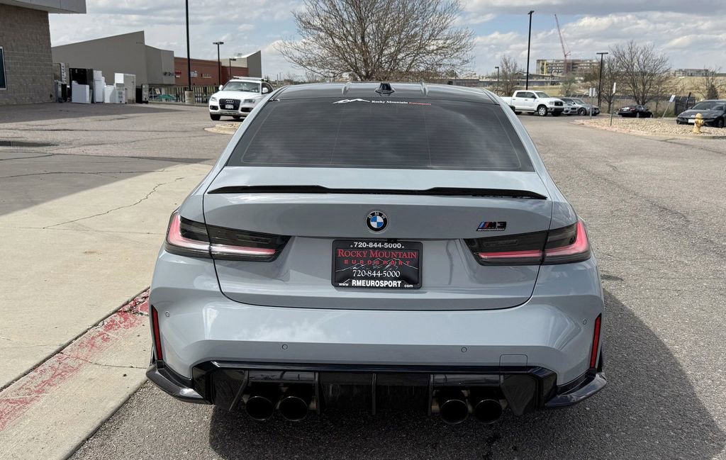 Used 2023 BMW M3 Competition w/ M Carbon Exterior Package RWD image 7