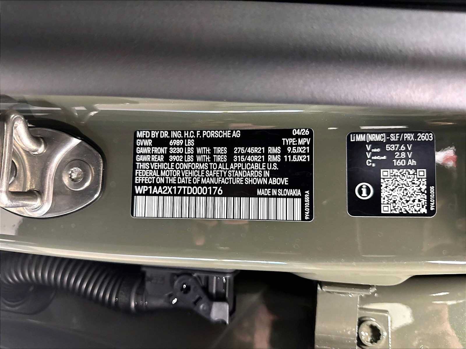 New 2026 Porsche Cayenne Electric AWD/4WD image 23