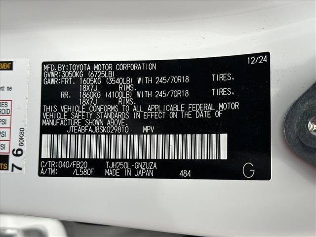 Used 2025 Toyota Land Cruiser 1958 AWD/4WD image 21