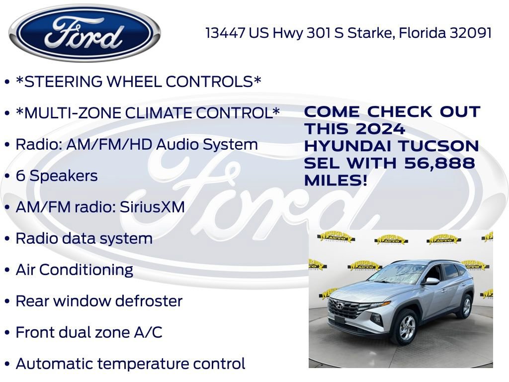 Used 2024 Hyundai Tucson SEL AWD/4WD image 15