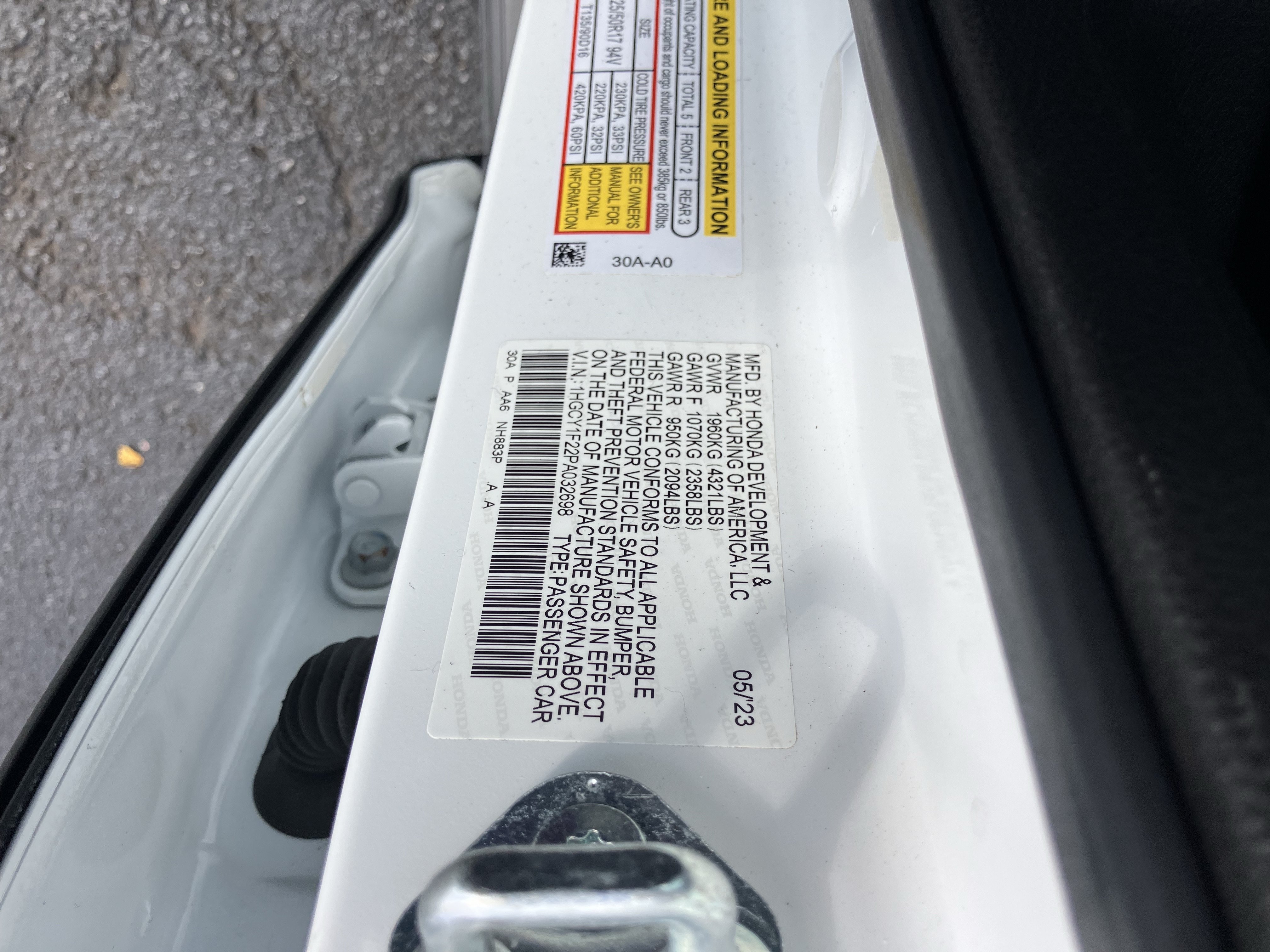 Certified 2023 Honda Accord LX image 29