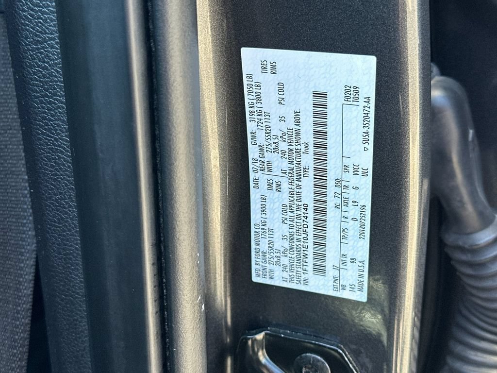 Certified 2018 Ford F150 Platinum w/ Equipment Group 701A Luxury AWD/4WD image 27