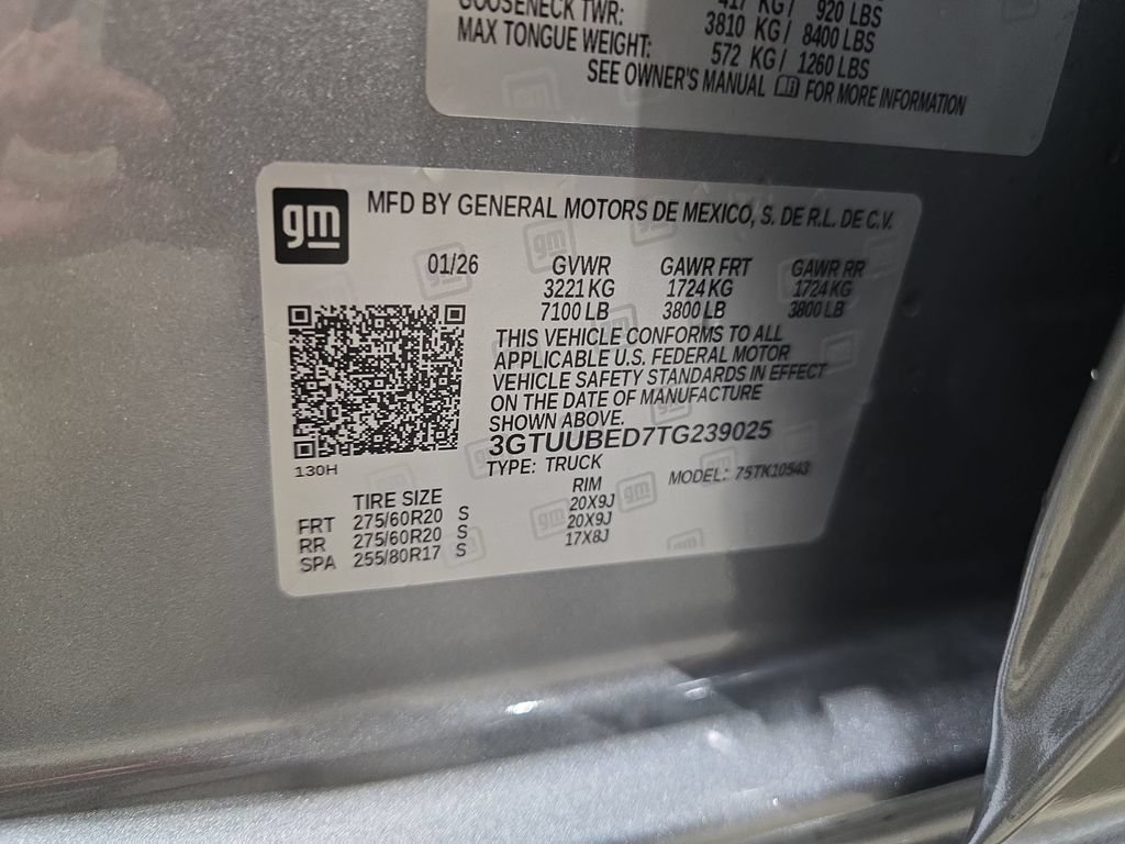 New 2026 GMC Sierra 1500 SLE AWD/4WD image 34