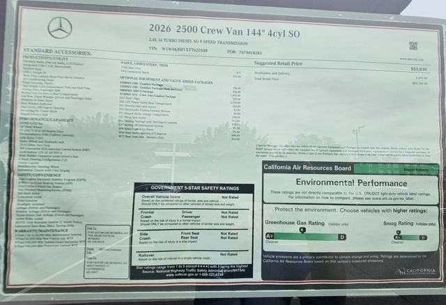 New 2026 Mercedes-Benz Sprinter 2500 image 8