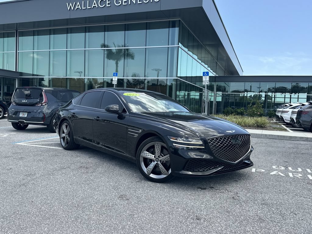 Certified 2024 Genesis G80 3.5T Sport AWD/4WD image 1