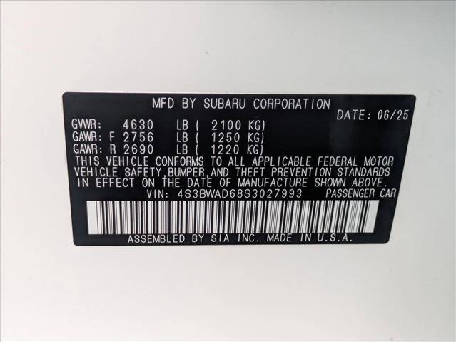 Certified 2025 Subaru Legacy Premium AWD/4WD image 23