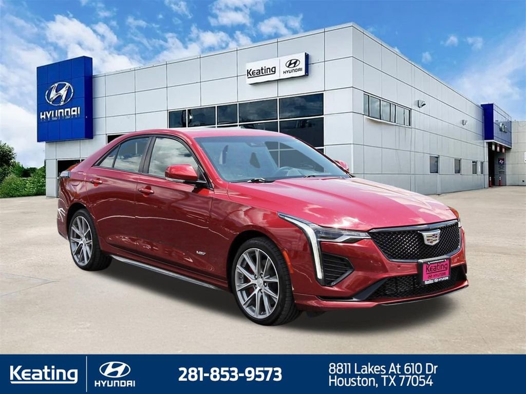 Used 2020 Cadillac CT4 V w/ Climate Package AWD/4WD image 3
