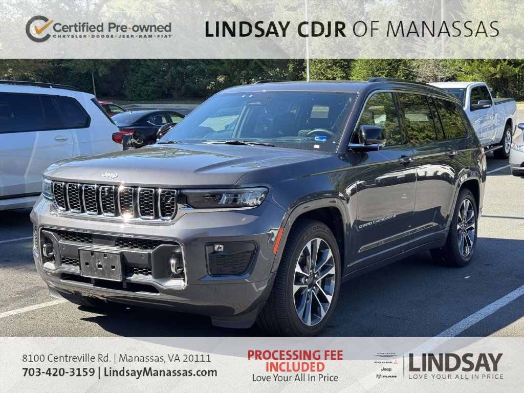 Used 2025 Jeep Grand Cherokee L Overland w/ Advanced Protech Group III AWD/4WD image 5