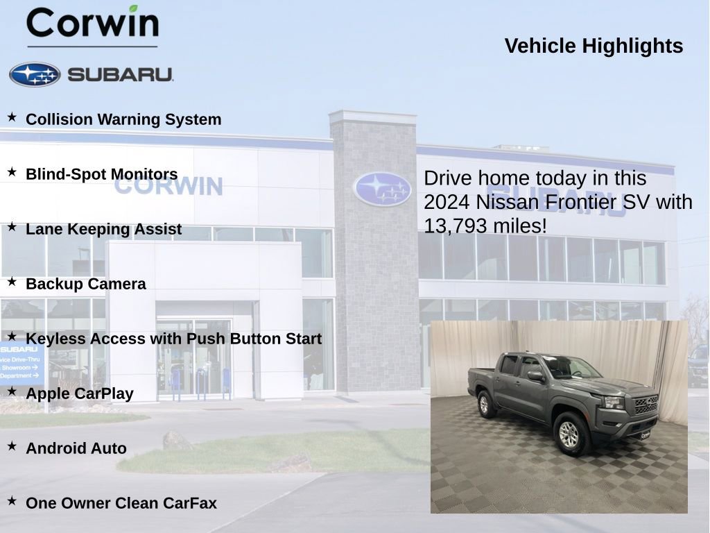 Used 2024 Nissan Frontier SV AWD/4WD image 6