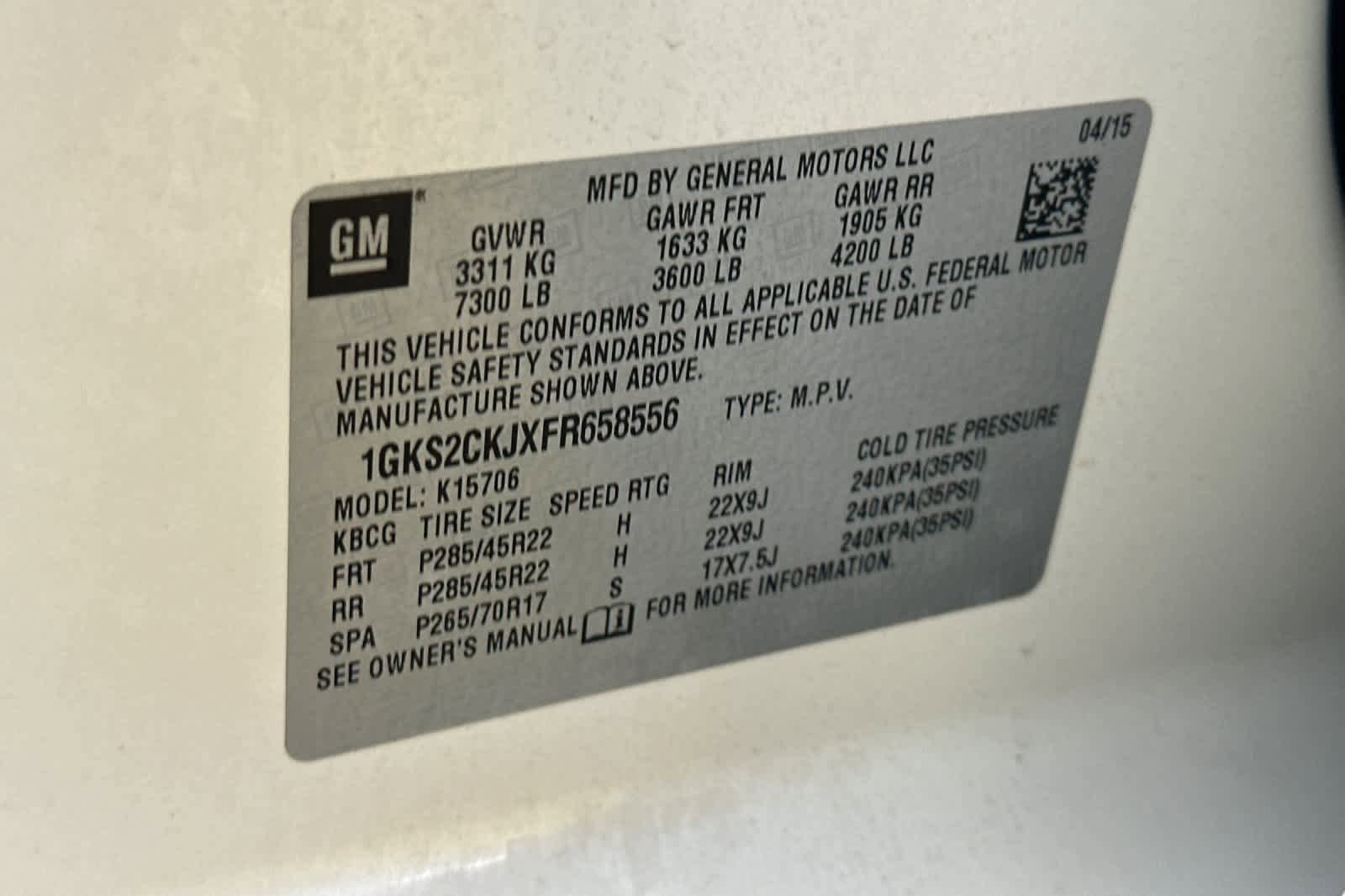 Used 2015 GMC Yukon Denali w/ Premium Package image 30
