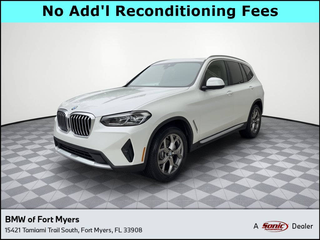 Used 2022 BMW X3 xDrive30i w/ Convenience Package AWD/4WD image 1
