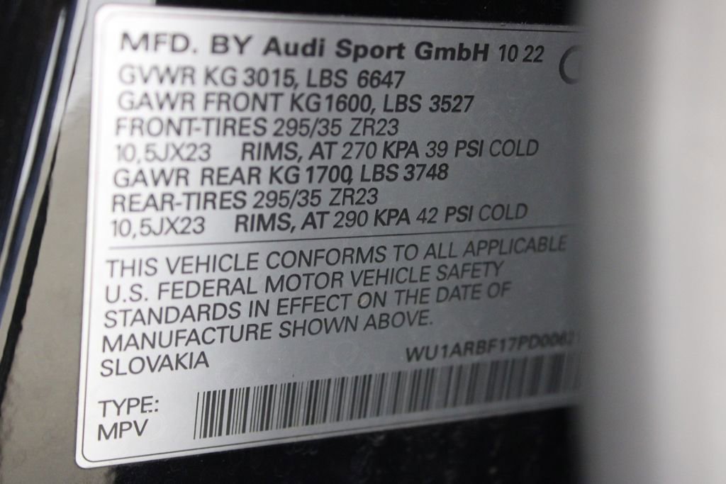 Used 2023 Audi RS Q8 w/ Black Optic Package image 34