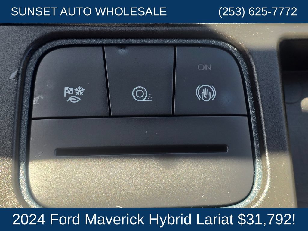 Used 2024 Ford Maverick Lariat w/ Black Appearance Package FWD image 38