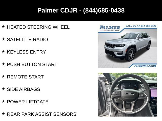 Used 2025 Jeep Grand Cherokee Limited AWD/4WD image 12