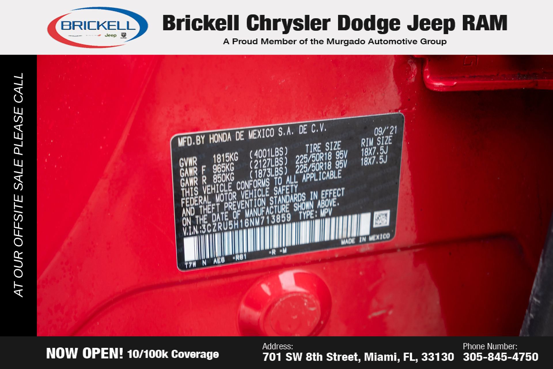 Used 2022 Honda HR-V Sport image 34