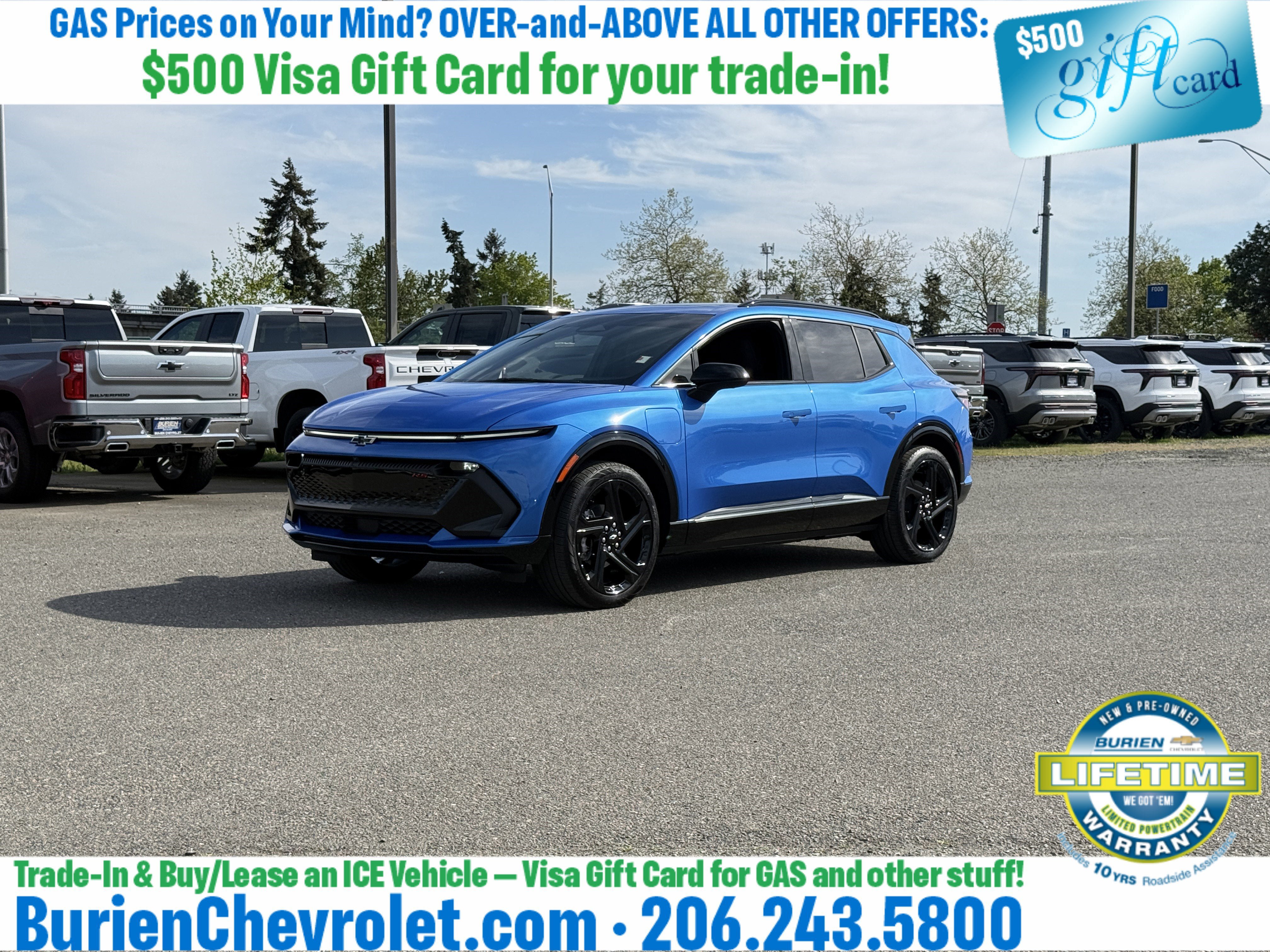 Used 2025 Chevrolet Equinox EV RS FWD image 42