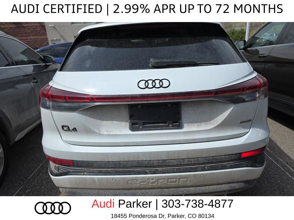 Used 2024 Audi Q4 e-tron Prestige w/ Black Optic Package image 4